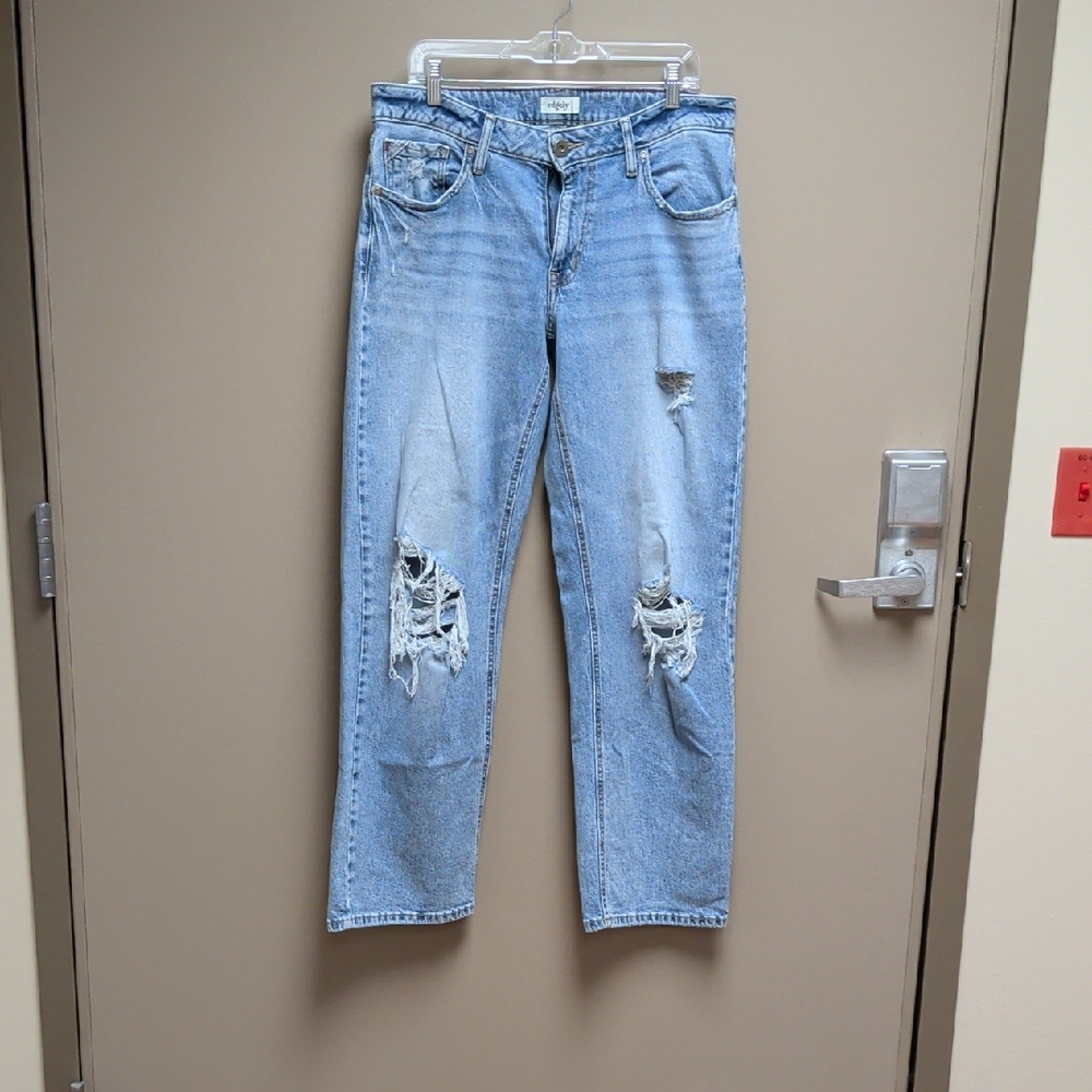 Edgely Distressed Boyfriend Cut Jeans
